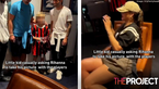 Hilarious Moment Young Soccer Fan Doesn’t Recognise Rihanna