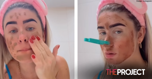 Influencer Under Fire For Using Poop As A Face Mask