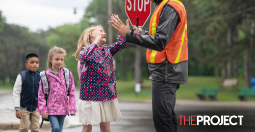 Melbourne Lollypop Man Banned From Giving Kids High Fives