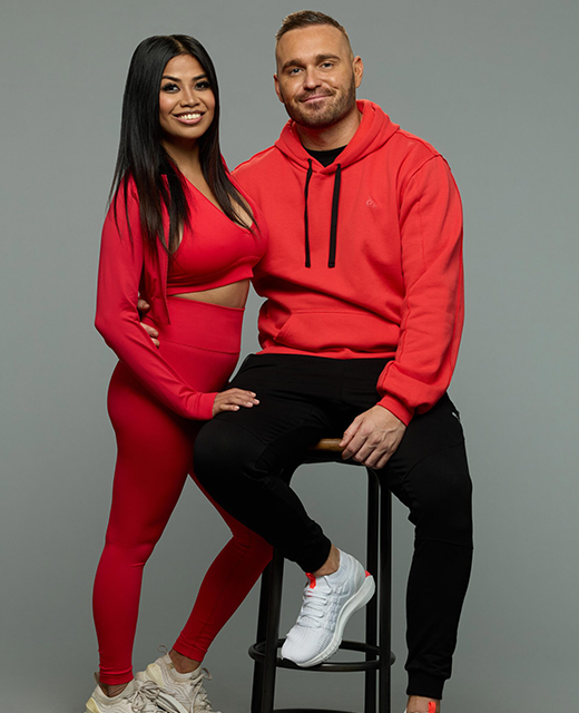 Cyrell Paule and Eden Dally