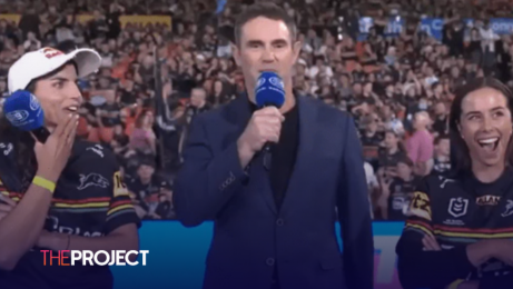 Brad Fittler Under Fire For Awkward Chat With Jess And Noemie Fox