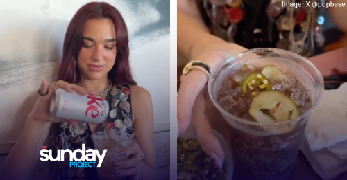 Dua Lipa Horrified Fans By Drinking Diet Coke With Pickle Juice And Jalapeños