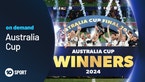 Watch On Demand Australia Cup Action on 10 Play