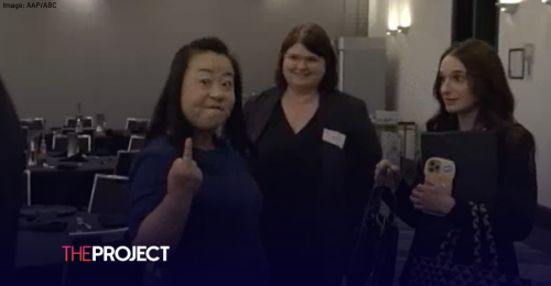 Canberra Liberals Leader Elizabeth Lee Flips Off Journalist After Tense Exchange