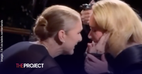 Adele Shares Emotional Embrace With Celine Dion During Vegas Show