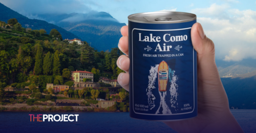 Cans Of ‘Lake Como Air’ On Sale For $16