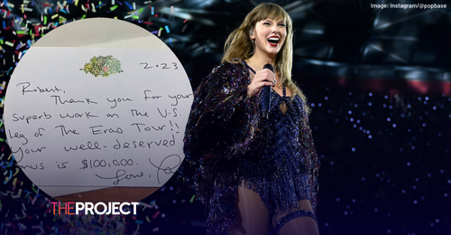 Taylor Swift Gifted Eras Tour Staff A Handwritten Note… And A $100K Bonus