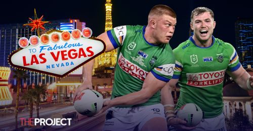 Two Canberra Raiders Find Themselves In A Brawl As Their Season Kicks Off In Las Vegas