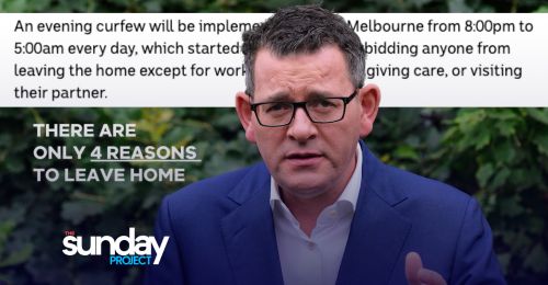 Bombshell Documents Reveal Victorian COVID Curfews Were Not Suggested By Health Officials