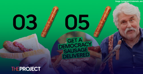 Uber Eats Will Be Offering Democracy Sausage Delivery This Election Day