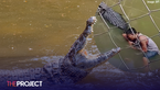 Tourist Learns the Hard Way Crocodile Isn’t a Statue After Jumping Enclosure for Selfie