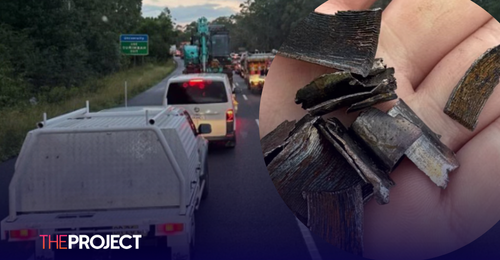 Chaos On Sydney-Bound M1 As Metal Shards Flatten Hundreds Of Tyres