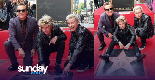 Green Day Honoured With Star On Hollywood Walk Of Fame