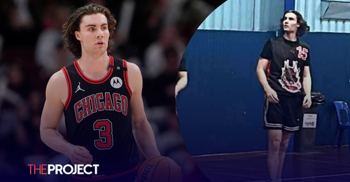 NBA Star Josh Giddey Spotted Playing In Local Basketball Game