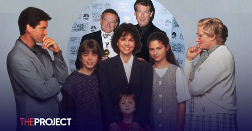 Pierce Brosnan Says He Never Really Worked With Robin Williams, "Only Mrs. Doubtfire"
