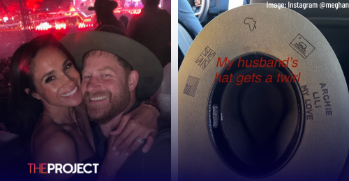 Meghan Markle Reveals Prince Harry’s Sweet Hidden Message On Hat