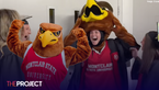 US College Mascots Revealing Their Identity At Graduation