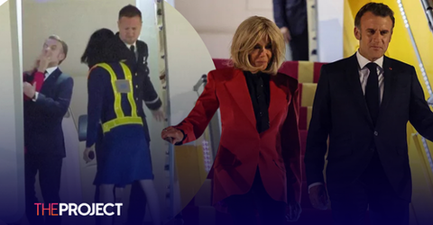 French President Emmanuel Macron Says He And His Wife Were Just ‘Play Fighting’
