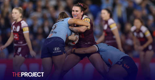 Origin Player Jessika Elliston Wins Best on Ground, Then Drops the Medal