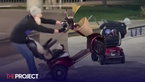 WA Grandpa Shows Off Mobility Scooter Skating Skills